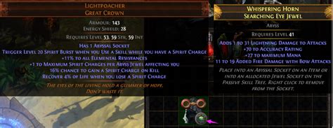 unique abyss jewels poe.